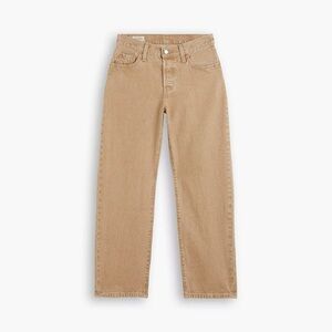 Levi’s Fresh 501 90s tan straight leg cotton denim jeans size 32